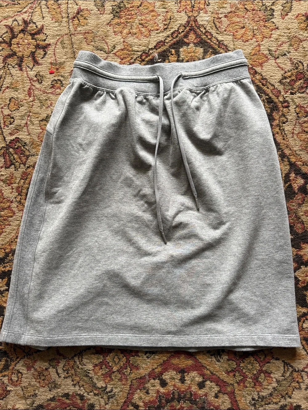 lululemon athletica Gray Drawstring Skirt